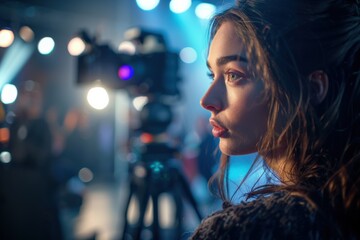 Backstage Focus: A Model's Gaze