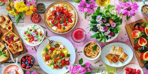 Mom's Special Day: Delicious Food Photography Tribute