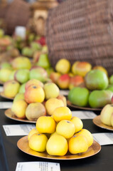 Apples on show