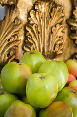 Green Organic Apples-England-UK