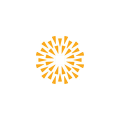 Sun logo design