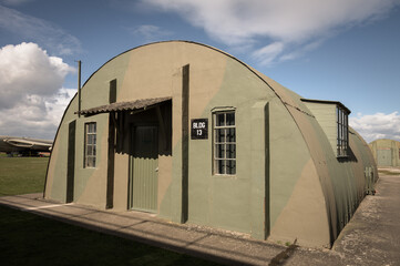 World War Two Nissen Hut
prefabricated steel structure originally for military use, especially as barracks.