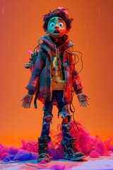 Fototapeta premium A Puppets Tale: Fear In The Fog