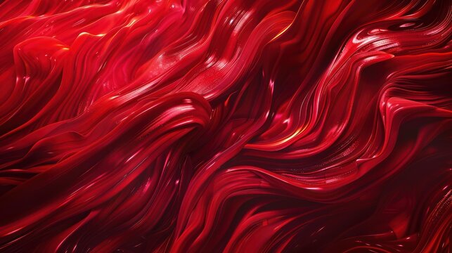 Abstract red swirls and patterns, creating a passionate and energetic backdrop