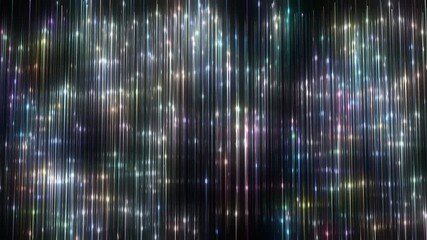 A vibrant abstract image showcasing colorful vertical light streaks on a dark background. Perfect for artistic, creative, and modern design projects.