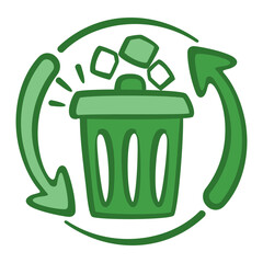 Obraz premium green42-Waste.svg