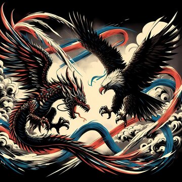Eagle vs Dragon
