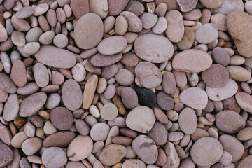 background of pebbles