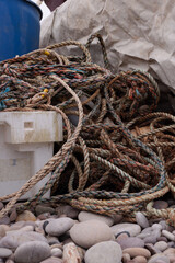 fishing nets and ropes