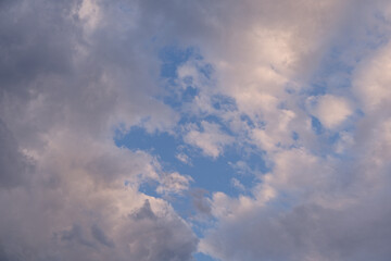 いい感じの空　Nice sky.