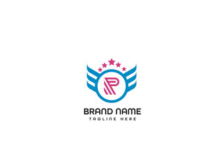 R Letter Logo Design Template 