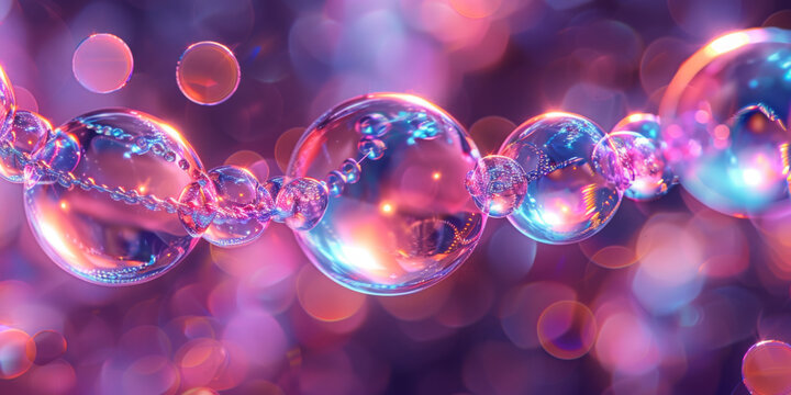 Cute Bubble Background Wallpaper