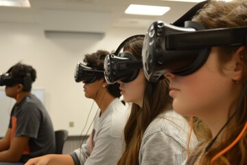 Innovative Collaborative Learning: Students Immersed in Virtual Reality Experience