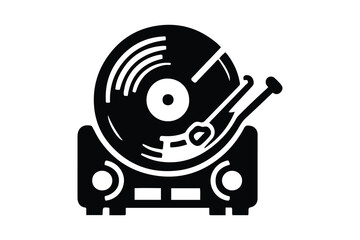 vector illustration of a retro radio