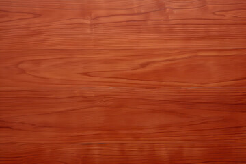 Obraz premium Cherry wood grain backgrounds showcase a smooth, fine texture with a warm reddish-brown hue, characterized by unique, wavy grain patterns and occasional dark streaks that add depth and visual interest