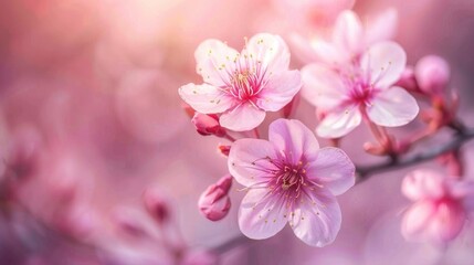 Kawasaki cherry blossoms in close up bloom