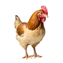 Fototapeta premium Chicken Isolated on transparent Background