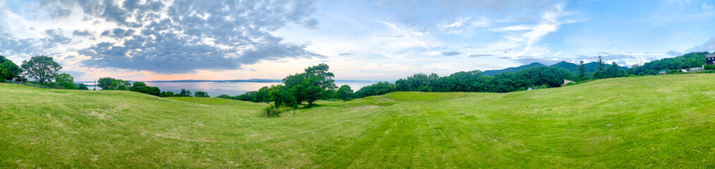 小豆島の幻想的な空