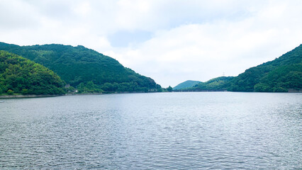 北九州市の河内貯水池