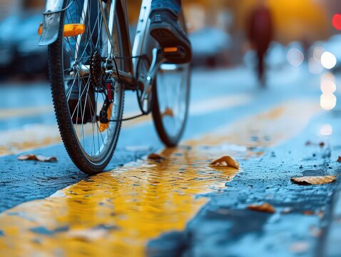 Documenting incidents involving cyclists or pedestrians, emphasizing the need for road safety and awareness for all users of public spaces.