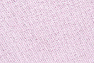 Light pink cotton twill fabric pattern close up as background	
