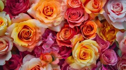 Artificial elegance beautiful colorful blossom rose flowers bouquet. Close up white and blue rose flowers bouquet for Valentine or wedding background and wallpaper. 