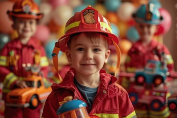 A Young Firefighter's Pride