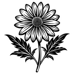 illustration of a flower,flower, floral, vector, 