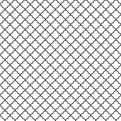 Geometric Vintage Diamond Shape Fence Seamless Pattern Background