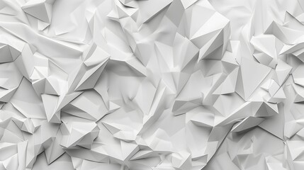 Abstract white geometric pattern on gray background modern digital technology global network metal bending for wallpaper, logo, banner, web design. 