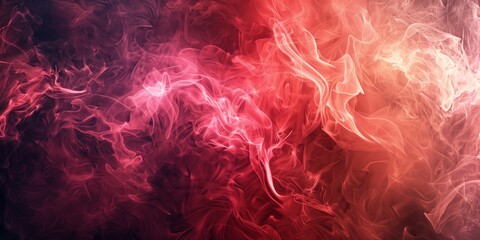 Obraz premium Abstract background with blood vessels and smoky textures, red and black shades.