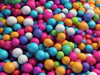 Obraz premium colorful candy background