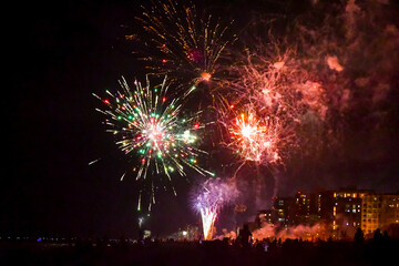 Fireworks at the Beach for the Fourth of July 2024, Orange Beach, Alabama