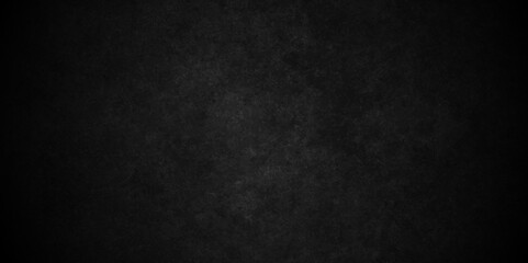 Abstract black stone wall texture grunge rock surface. dark gray background backdrop. wide panoramic banner. old wall stone for dark black distressed grunge background wallpaper rough concrete wall.