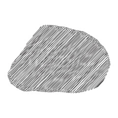 Baker Island US uninhabited territories thread map line vector illustration template