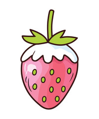 Beautiful Strawberry colored icon