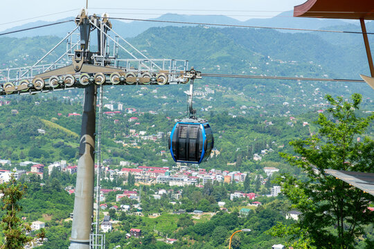 Batumi cable car that operates between the Gogebashvili and Anuria Mountain