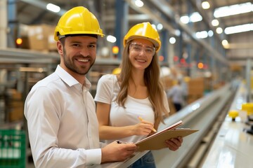 workers in warehouse