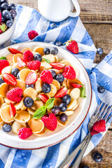 Breakfast Cereal Pancakes