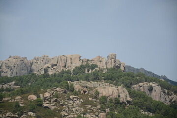 Fototapeta premium View of La Pedriza in Madrid Spain 14