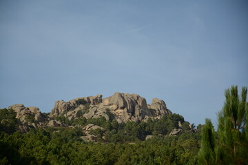 View of La Pedriza in Madrid Spain 5
