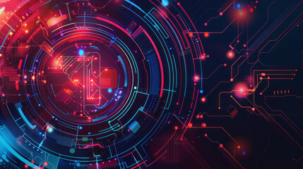 Obraz premium Modern tech designs with stylish patterns. Premium tech backgrounds for business, certificates, and brochures.