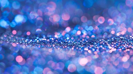 Abstract background wallpaper, glitter on fabric, showcasing the intricate patterns and colors created in the style of particles. The focus is sharp to capture every tiny speck of sparkling texture