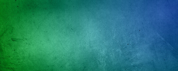 Blue green textured concrete wall background