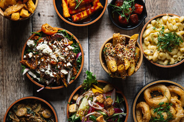 Variety of Pub Side Dishes