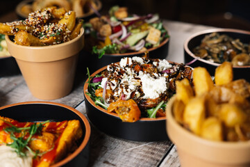 Variety of Pub Side Dishes