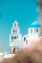 Kirche auf santorini