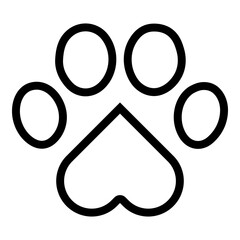 Paw print