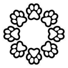 Paw print