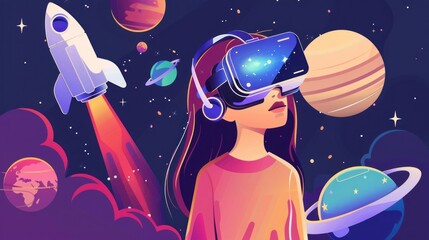 Virtual Reality: A Journey into the Cosmos